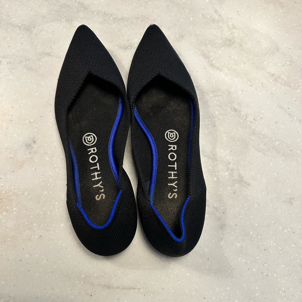 Rothy's Women's Black Flats